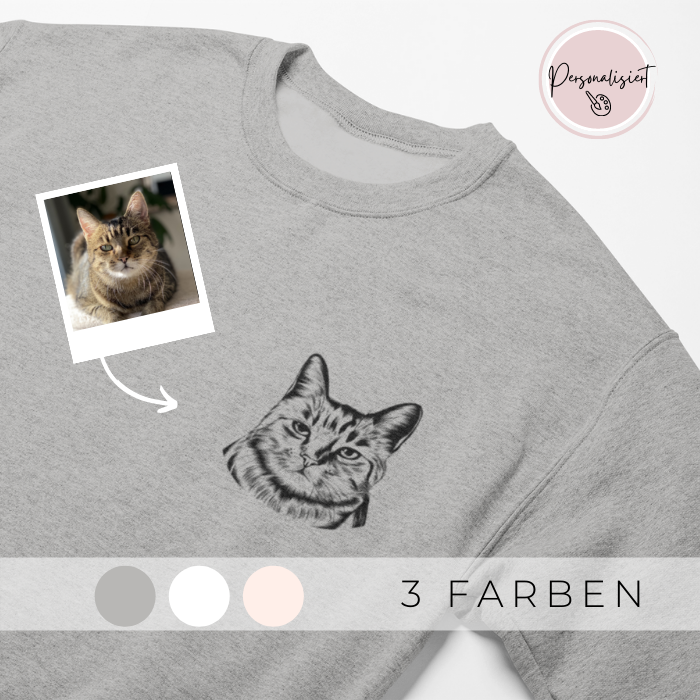 Personalisiertes Sweatshirt Pencil Art - Mimi & Filou