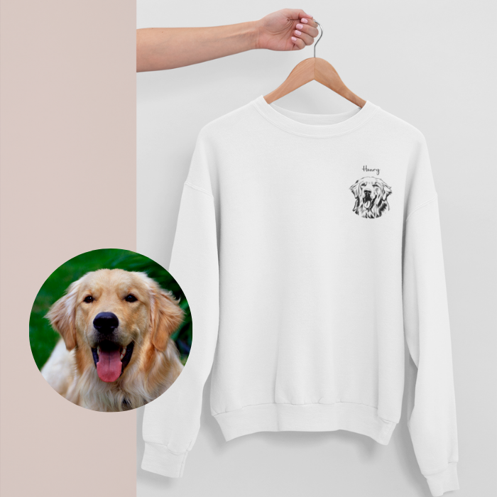 Personalisiertes Sweatshirt Pencil Art - Mimi & Filou