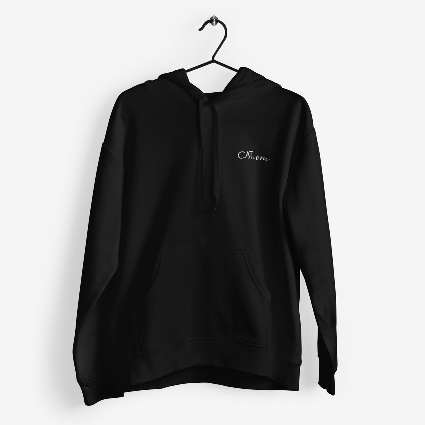 Hoodie Cat Mom Schwarz / XS - Mimi & Filou