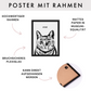 Personalisiertes Haustierportrait nach Fotovorlage - Pencil Art - Mimi & Filou