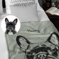 Personalisierte Premium Decke nach Fotovorlage - Pencil Art - Mimi & Filou