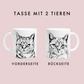 Personalisierte Haustier-Tasse - Pencil Art