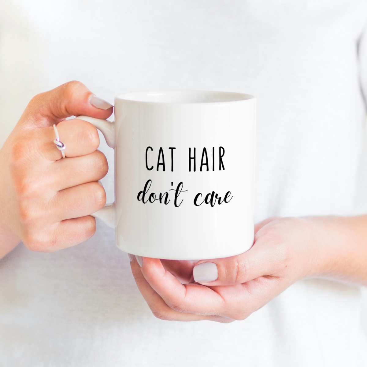 Tasse "Cat Hair Don't Care"