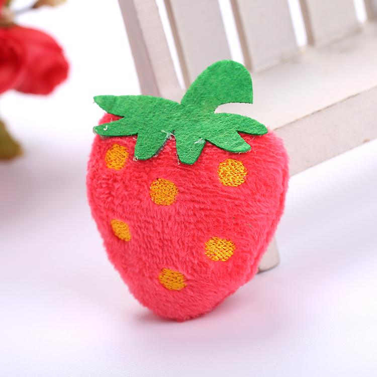 Mini Spielzeuge mit Katzenminze Erdbeere - Mimi & Filou