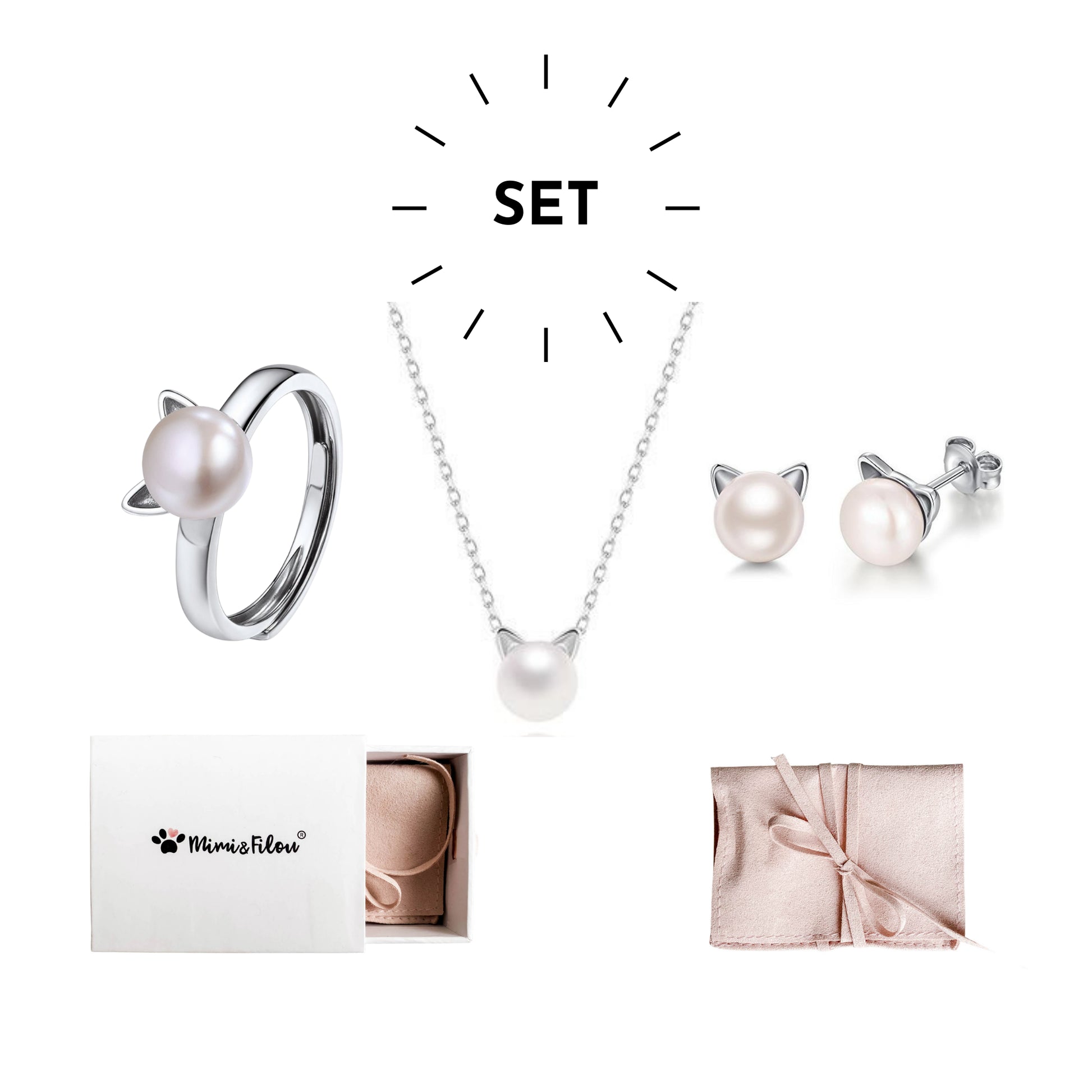 Perlen-Schmuckset Millie - Mimi & Filou